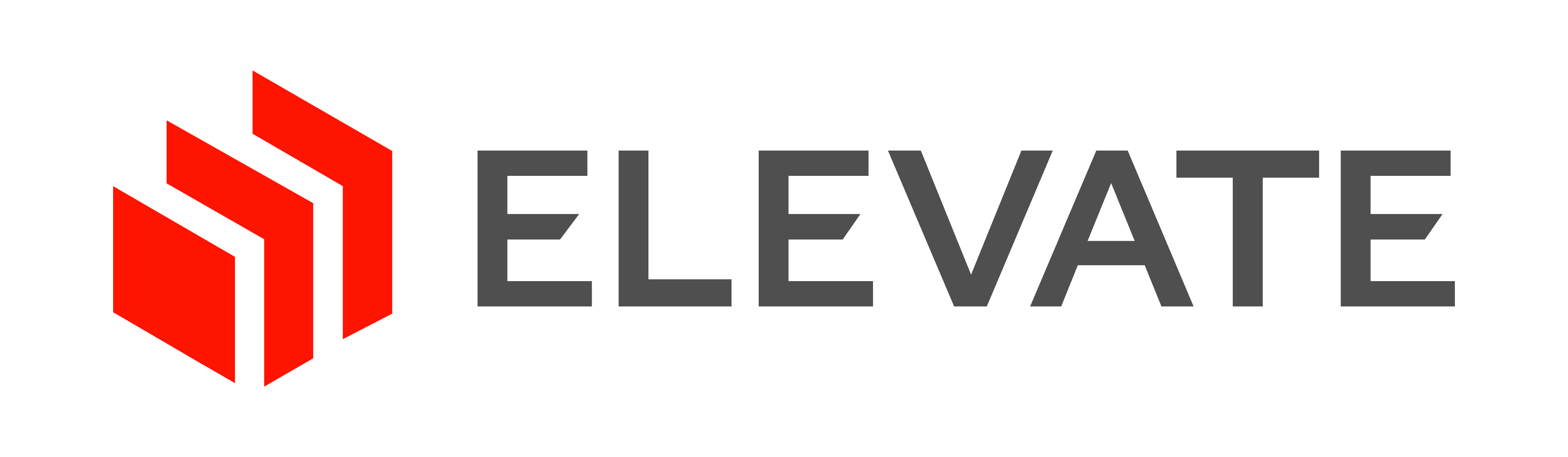 Elevate logo red