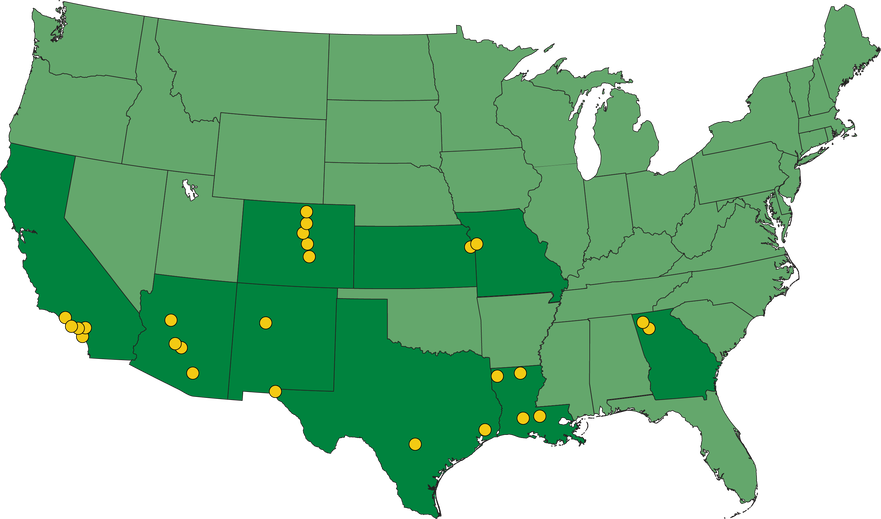 ERS US Map